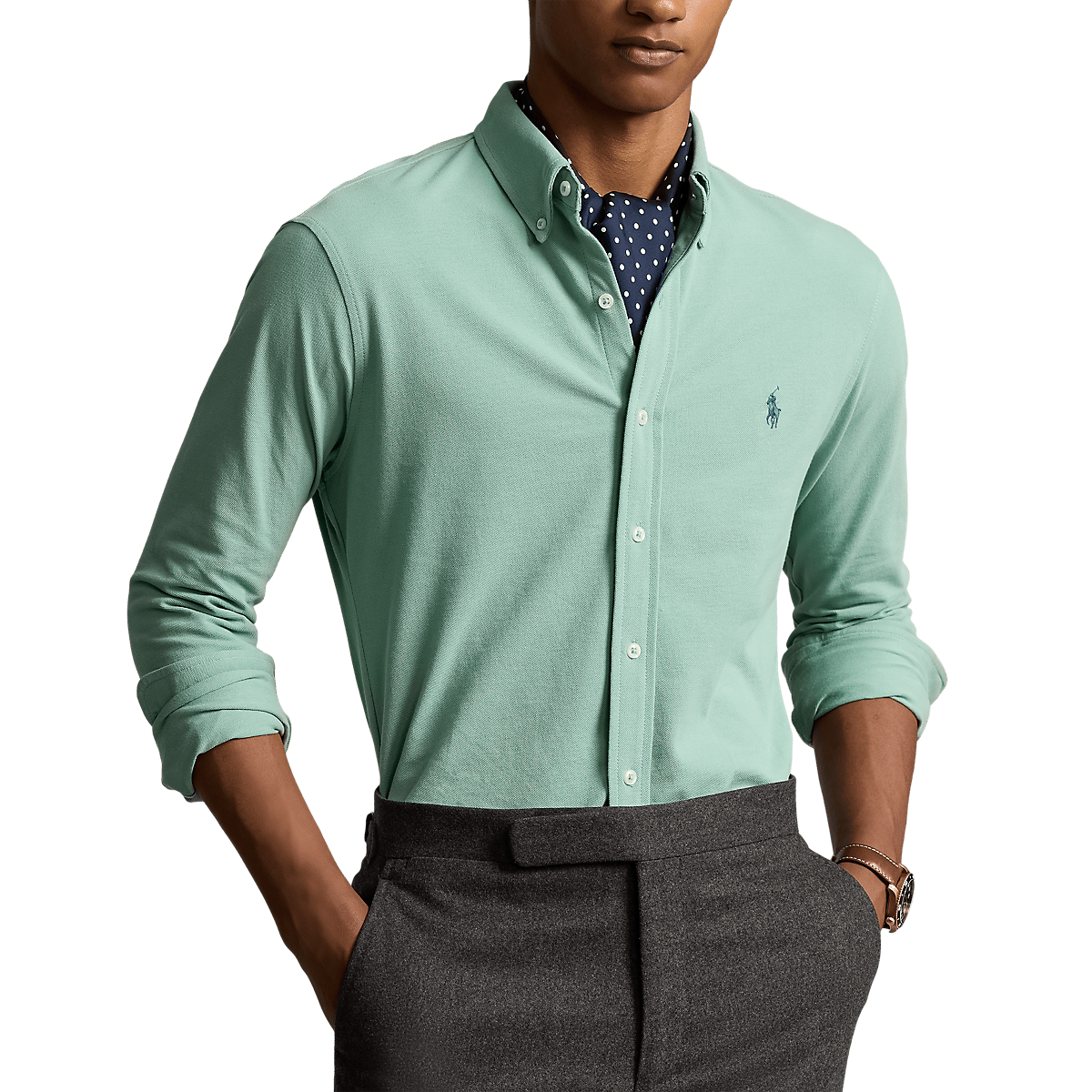 Polo Ralph Lauren - Chemise légère Vert menthe