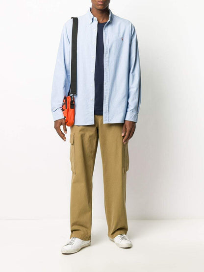 Polo Ralph Lauren Chemise Oxford ajustée Bleu