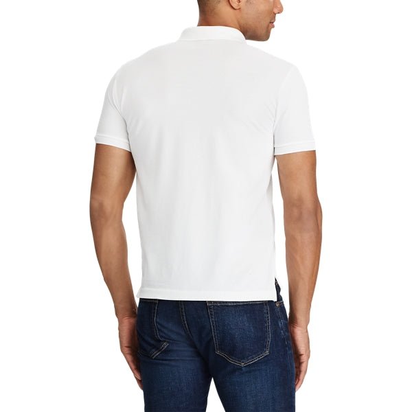 Polo Ralph Lauren Polo cintré en coton piqué stretch White