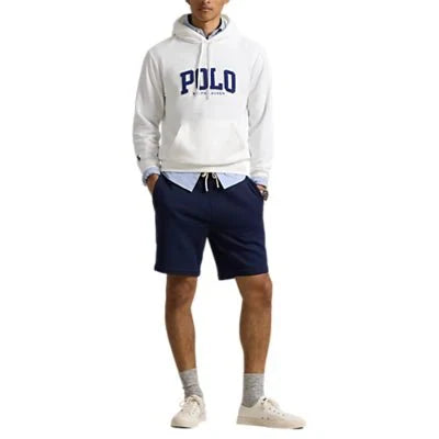 Polo ralph Lauren - Sweat à capuche logo Polo blanc