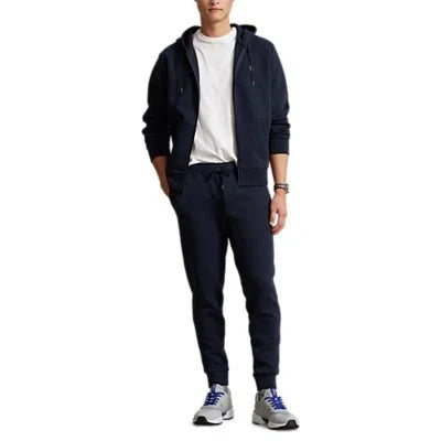 Polo Ralph Lauren - Sweat capuche double maille marine