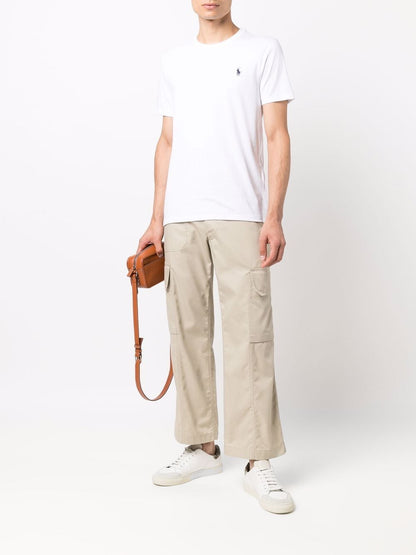 Polo Ralph Lauren - T-shirt ajusté à col rond en jersey
