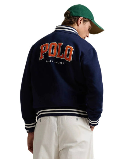 Polo Ralph Lauren - Veste de baseball marine