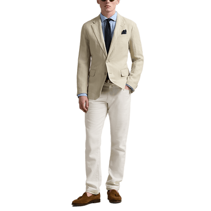 POLO RALPH LAUREN - Veste de costume Polo Soft Modern Fit Beige