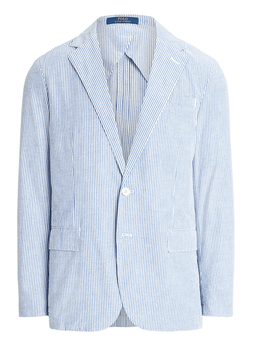 POLO RALPH LAUREN - Veste de costume Polo Soft Modern Fit Bleu e Blanc - Lothaire