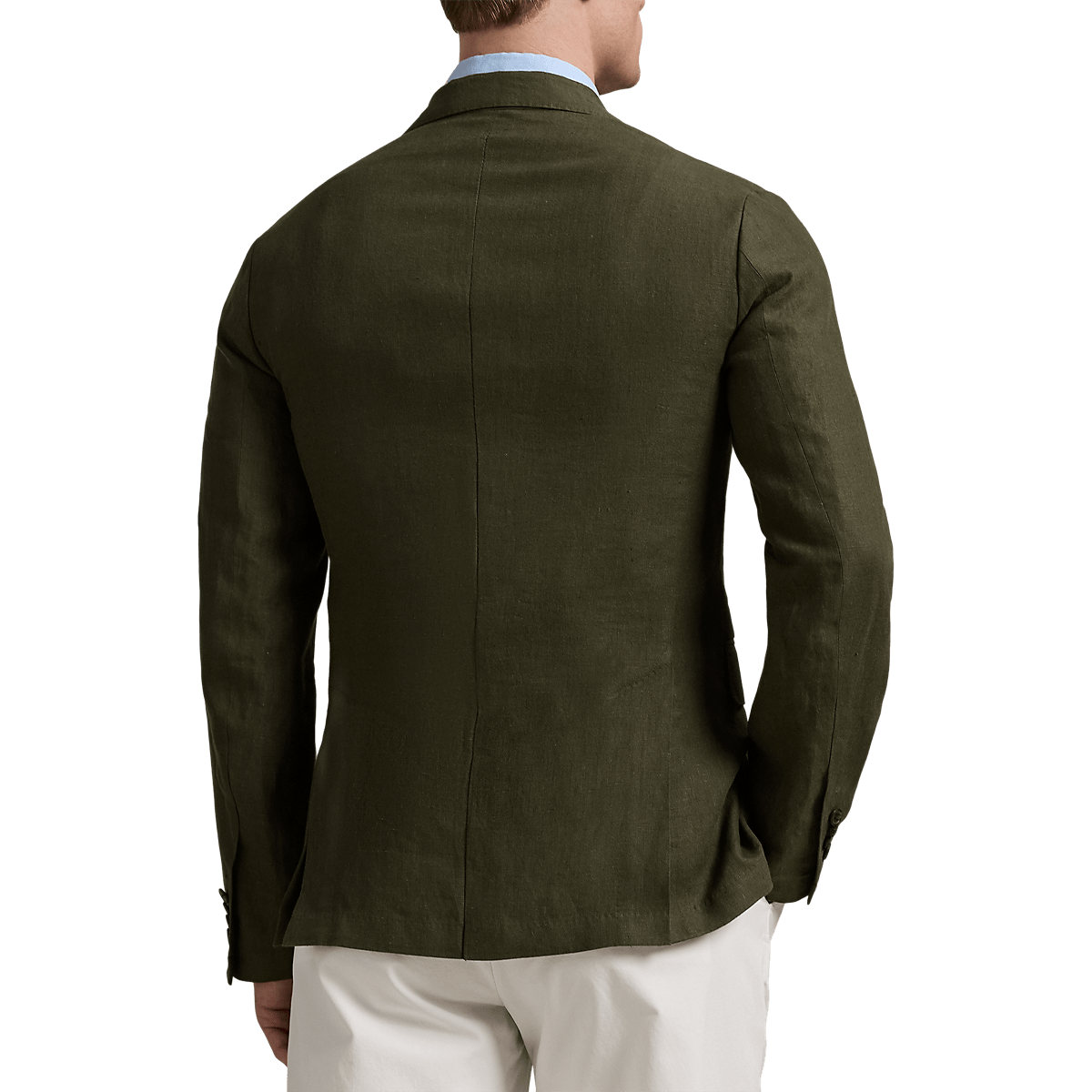 POLO RALPH LAUREN - Veste de costume Polo Soft Modern Fit Vert Kaki