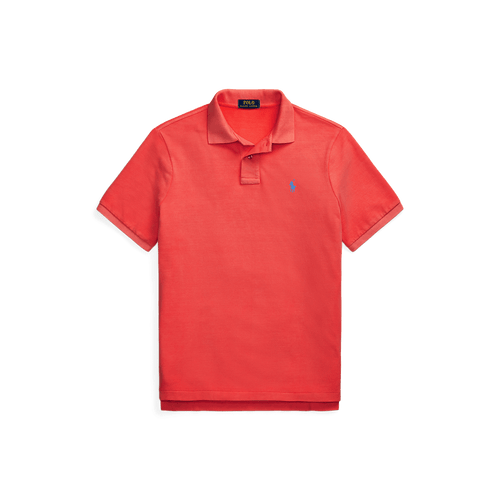 RALPH LAUREN - Polo en piqué coupe ajustée Rouge - Lothaire