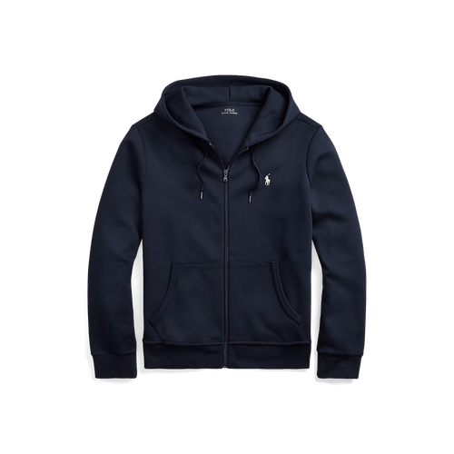 RALPH LAUREN - Sweat à capuche en maille double Bleu marine - Lothaire