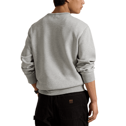 RALPH LAUREN - Sweat Polo Bear en maille double Gris
